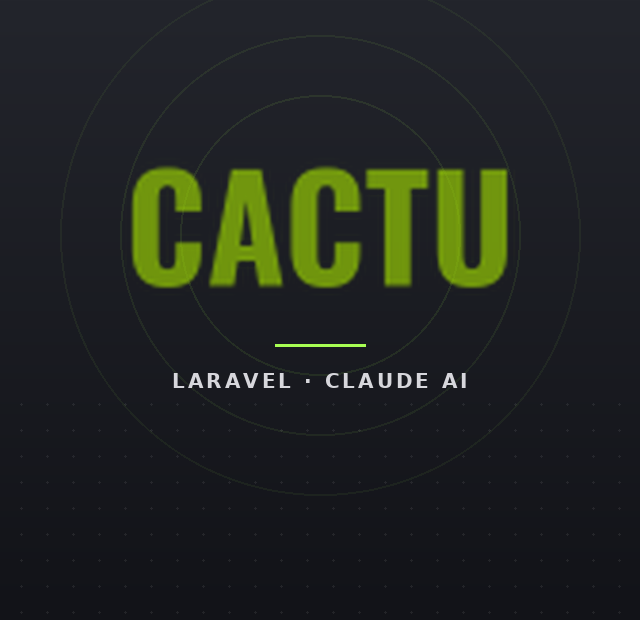Modernización de CACTUWeb y CACTUApp